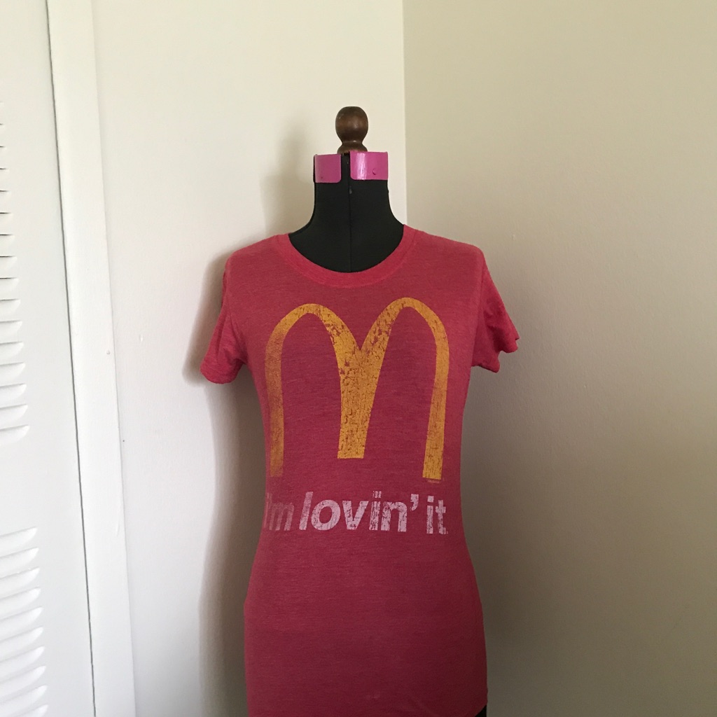 Vintage Mcdonalds Tshirt